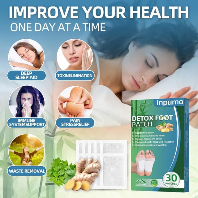 Thumbnail 4 de Detox Foot Patches 30pcs