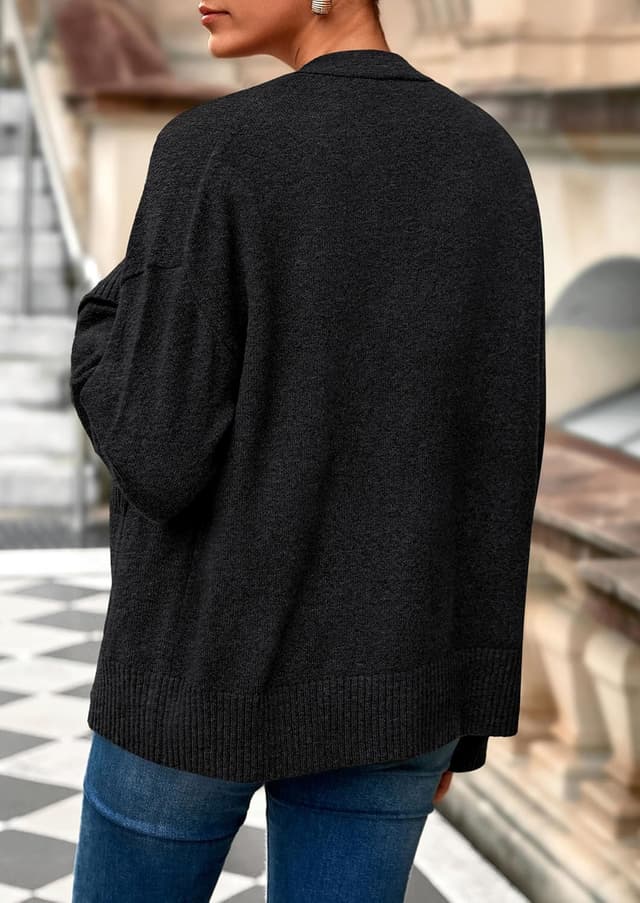 Detalle 2 de PRETTYGARDEN 2026 Oversized Cardigan Sweater