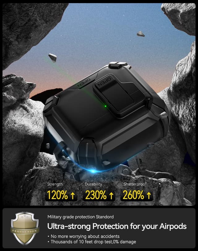 Detalle 2 de Pohgelan AirPods 4th case 1.14 oz