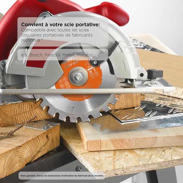 Detalle 1 de Lame de scie circulaire 135 x 20 mm kwb