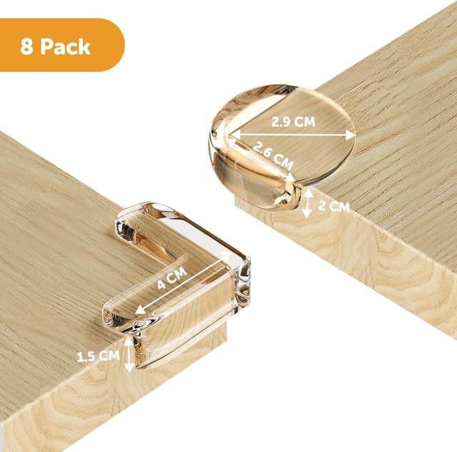 Thumbnail 6 de shinfly Paraspigoli 8 pezzi per bambini