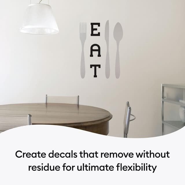 Thumbnail 3 de Cricut Smart Vinyle Métallique Argent 0,9 m