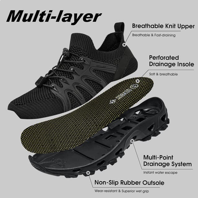 Detalle de Alibress Quick-Dry Water Shoes for Women & Men