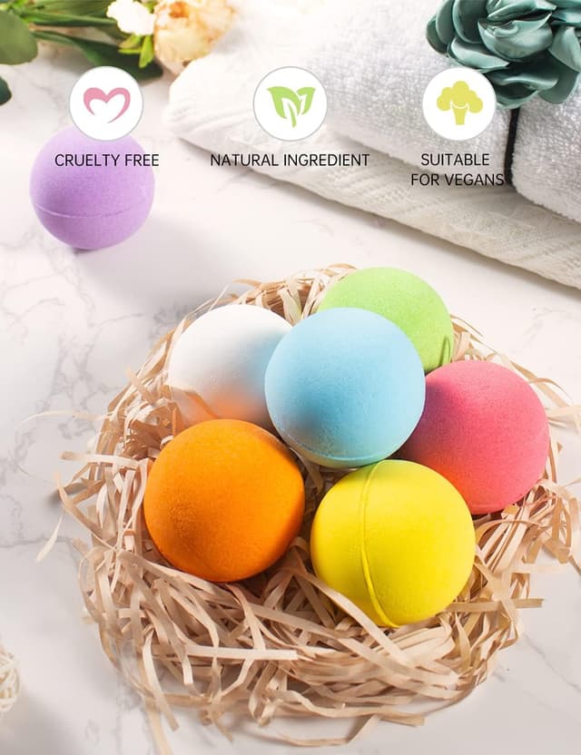 Thumbnail 4 de Aofmee Bath Bombs Gift Set 7pcs