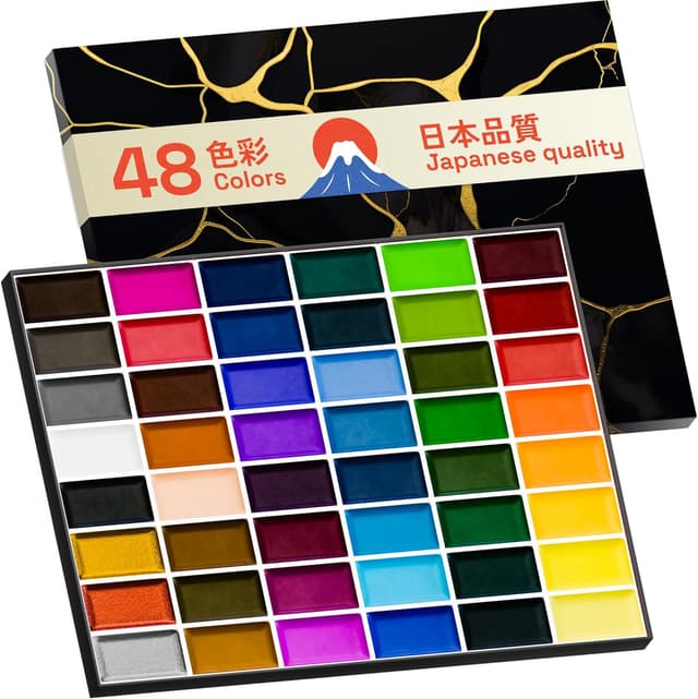 Imagen de ARTISTRO Professional Watercolor Set 48 Colors en OfertitasTOP