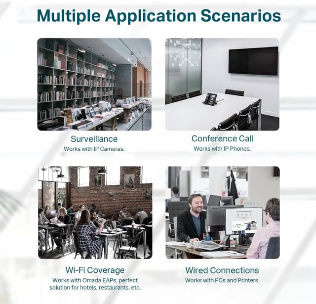 Thumbnail 5 de TP-Link TL-SG1428PE 24-Port Gigabit PoE+ Switch 250W 🖧