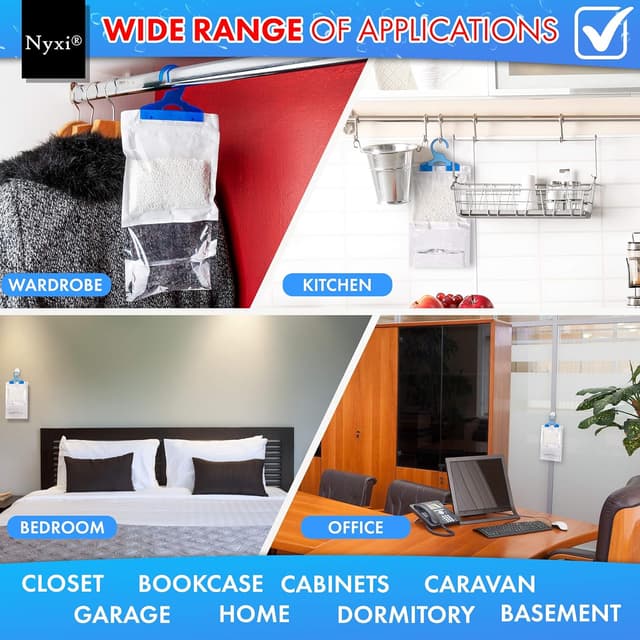 Thumbnail 5 de Nyxi Hanging Wardrobe Dehumidifier Set 3
