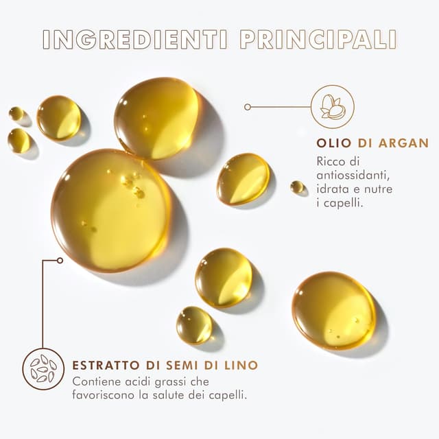 Detalle de Moroccanoil Trattamento: olio nutriente per capelli che aiuta a districare e asciugare prima