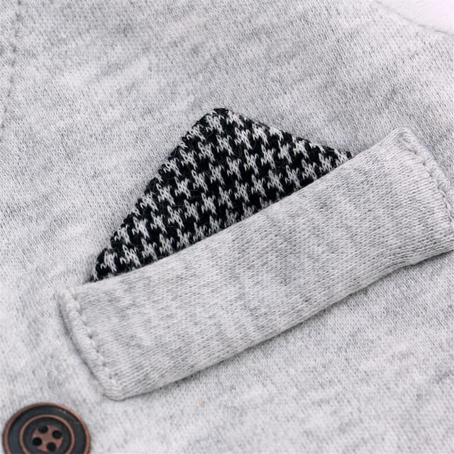 Thumbnail 3 de Famuka Baby Romper Infant Gentleman Bodysuit