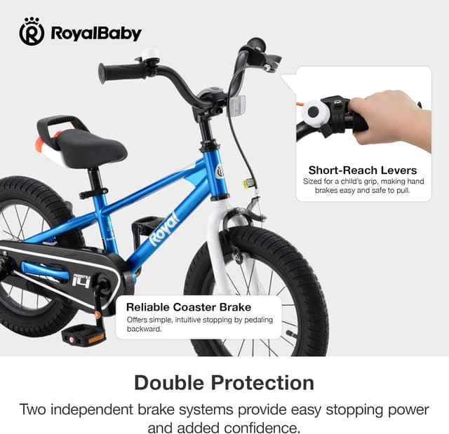 Thumbnail 5 de RoyalBaby Freestyle Classic Kids Bike 12–18 Inch