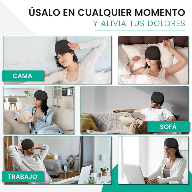 Thumbnail 6 de Gorro migraña alivio inmediato