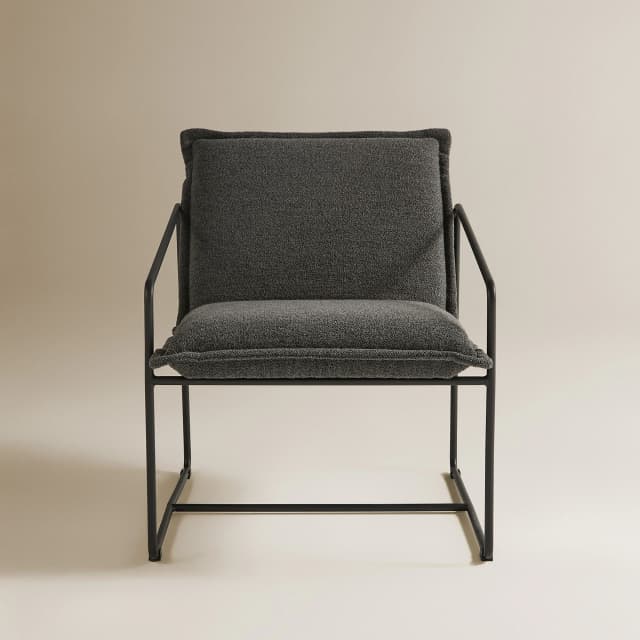 Detalle de El Corte Inglés Butaca Habana en tejido bouclé