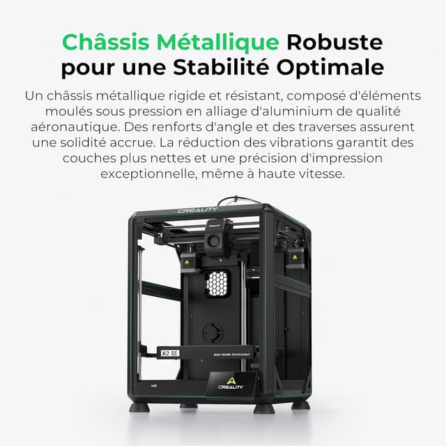 Thumbnail 3 de Creality K2 SE Impression 3D 500 mm/s