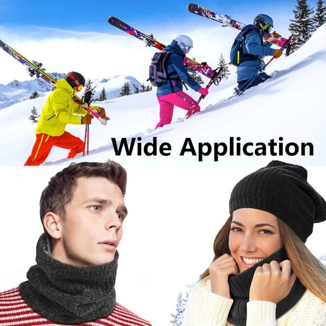 Thumbnail 5 de ehsbuy Fleece Neck Warmer for Winter