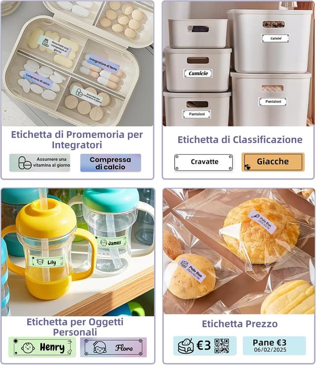 Thumbnail 6 de ORGSTA S001 etichettatrice termica portatile Bluetooth per etichette