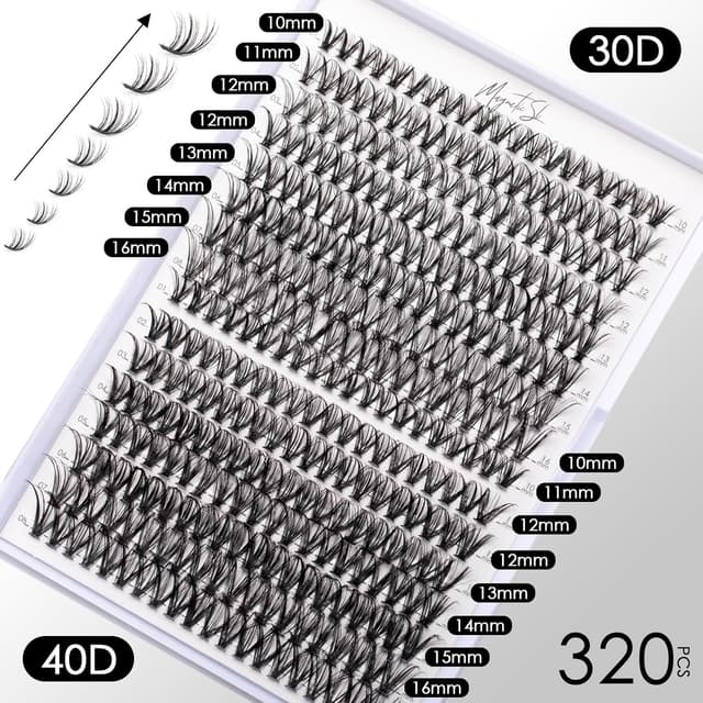 Detalle 2 de Lash Clusters DIY Extensions Kit 320pcs