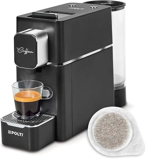 Detalle de Polti Coffea S15B Cafetera Espresso ☕ Compatible E.S.E. 0.85L