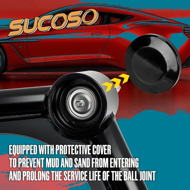 Thumbnail 5 de SUCOSO 2-4" Lift Upper Control Arms for Silverado