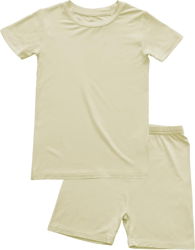 Detalle 2 de TongKiKi BABY Toddler 2T-10Y 2-Piece Short Sleeve Shirt & Pants Set