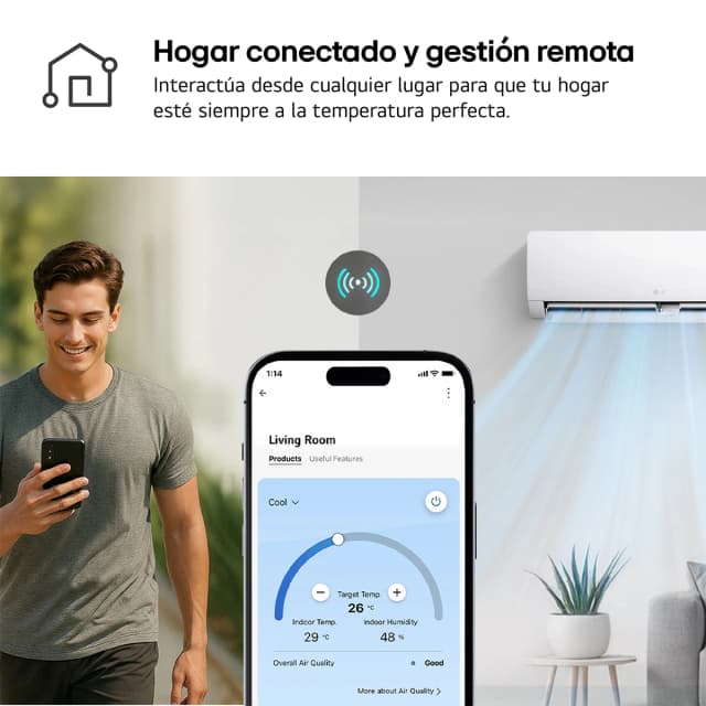 Thumbnail 5 de LG Aire Split 1x1 Inverter 3268 Kcal