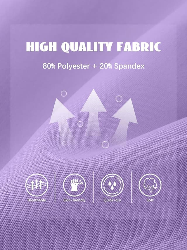 Detalle de Aikuco 5 Packs Girls Soccer Shorts (Toddler to Youth) Quick-Dry Athletic Gym & Running Shorts