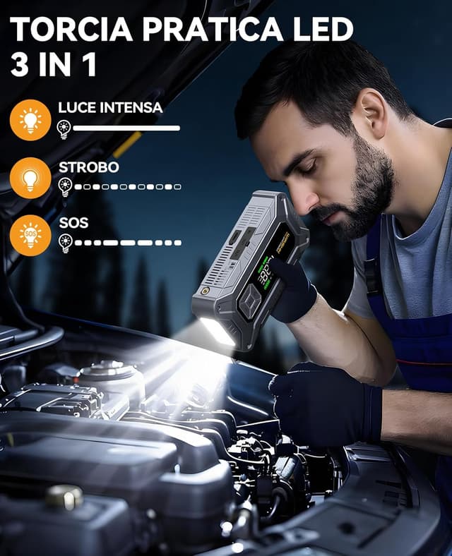 Thumbnail 4 de WIRSHK Booster Avviamento 27000mAh