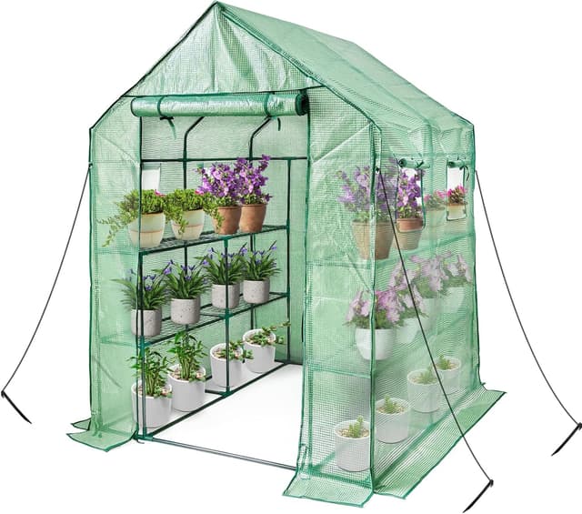 Imagen de Grandhom Walk In Greenhouse 143x143x195cm en OfertitasTOP