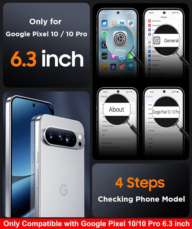 Detalle 2 de SPIDERCASE Magnetic Pixel 10 Pro case 6.3"