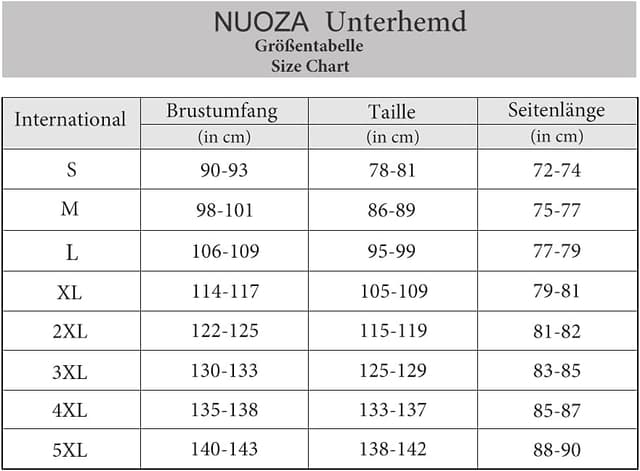 Thumbnail 5 de NUOZA Unterhemd Herren 5er Pack