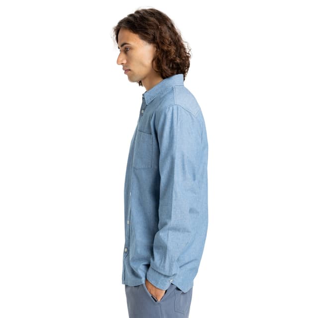 Detalle 2 de Quiksilver Yosemite Chambray camisa de hombre