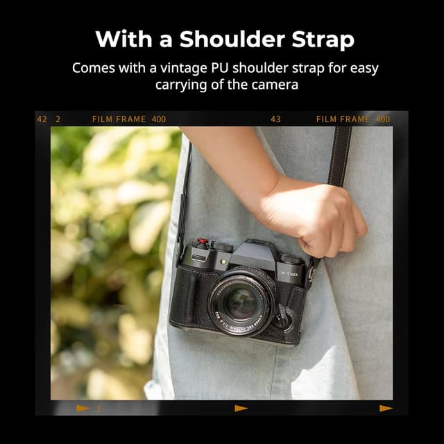 Detalle 2 de SMALLRIG X-T50 Half Leather Case Kit für FUJIFILM X-T50