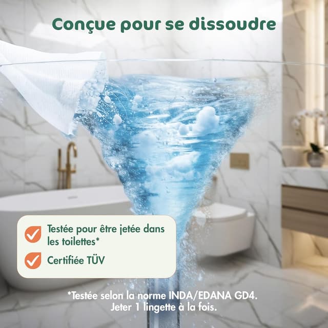 Thumbnail 4 de Naty Lingettes Bébé 672 lingettes