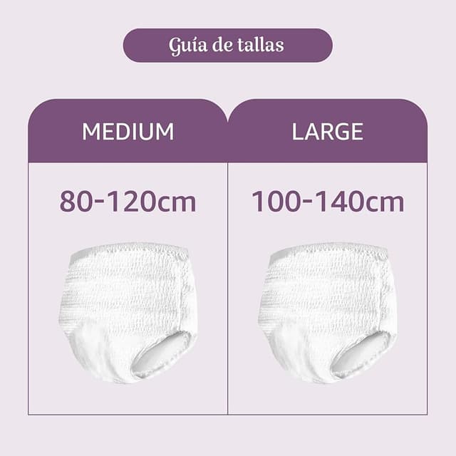Thumbnail 4 de Amazon Basic Care Pantaletas Mujer Discreet L Plus 🌟 40 Lisos