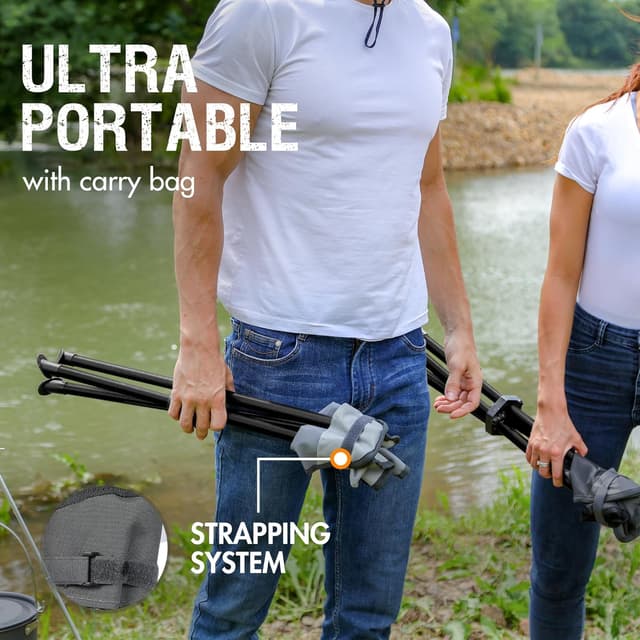 Thumbnail 6 de Portal Folding Stool 102 kg capacity camping stool