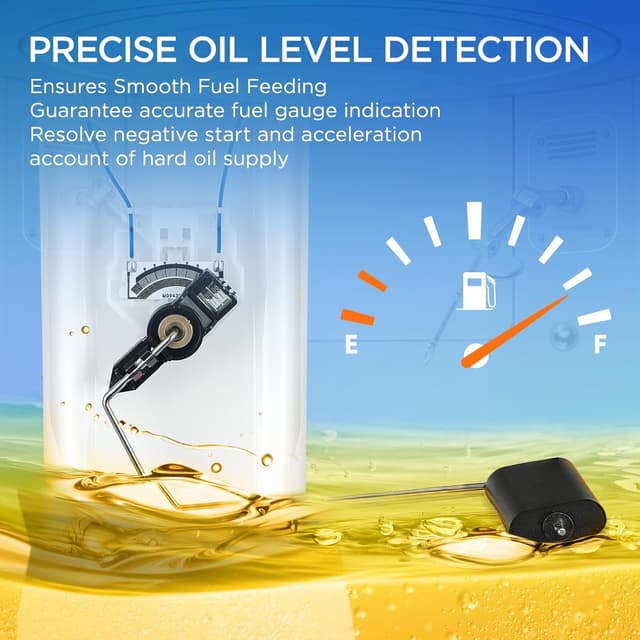 Detalle de SYKRSS E4005M Fuel Pump Module Assembly for 2010-2013 Chevrolet Silverado 1500 & 2010-2013 GMC Sierra 1500 V8