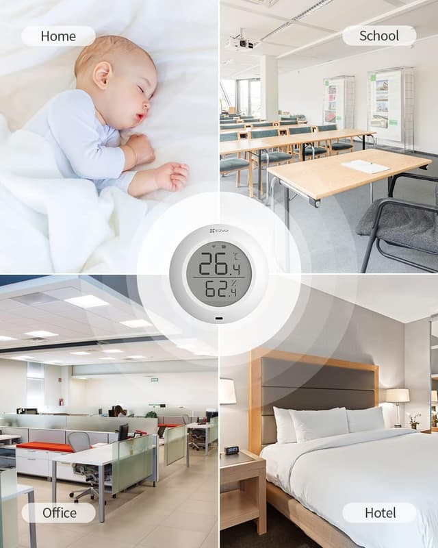Thumbnail 6 de EZVIZ T51C thermomètre intérieur 365 jours