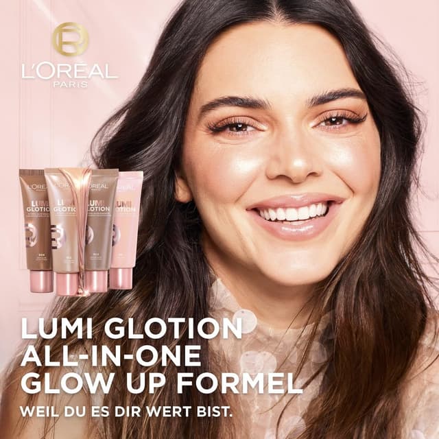 Detalle de L'Oréal Paris Lumi Glotion 902 Light Glow – flüssiger Multi-Use Highlighter für Gesicht & Körper