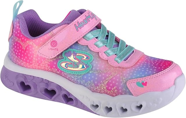 Thumbnail 5 de Skechers Flutter Heart Lights Niñas, Lavender, Talla 25 EU👟