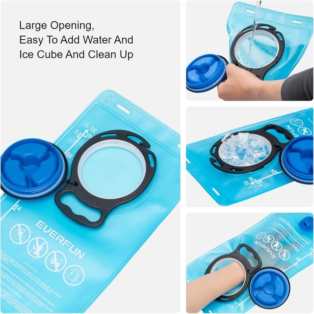 Thumbnail 6 de Everfun Hydration Backpack 18L with 2L/3L Water Bladder (Insulated Day Hydropack)