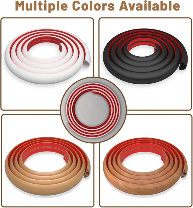 Detalle de DIKARIYA selbstklebender Kabelkanal für den Boden (Weiß), flexibel, 6 cm x 1 m – Kabelbrücke zum Verlegen von Bodenkabeln