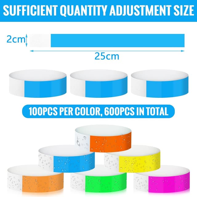 Thumbnail 1 de Mkitnvy 600 Braccialetti 25×2cm 🎟