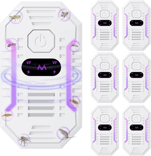 Imagen de Gecool 6Pack Ultrasonic Pest Repellers for Indoor Use 🛡 en OfertitasTOP