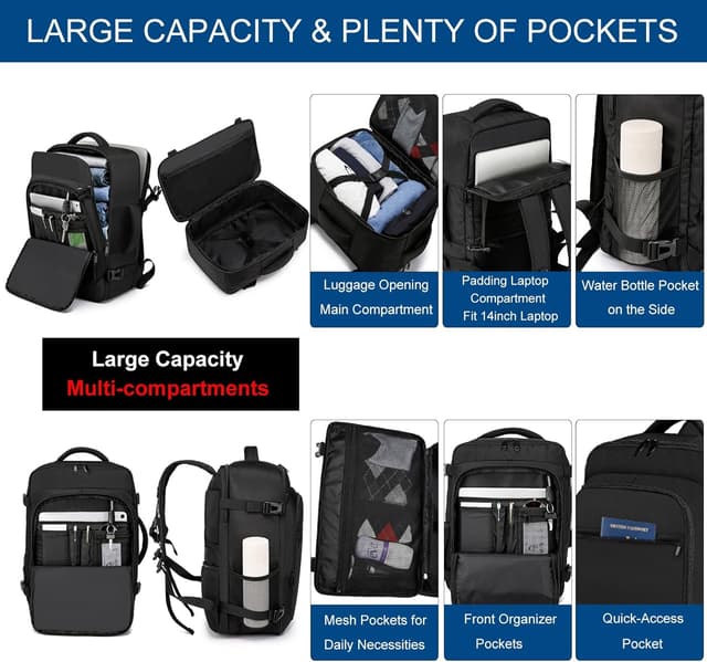 Thumbnail 2 de Ryanair Handgepäck 40x20x25 Rucksack