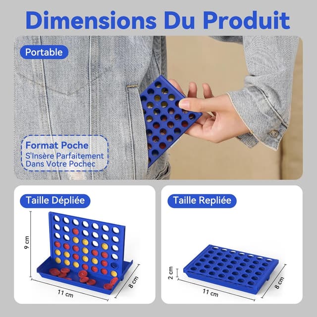 Detalle 2 de Pup Go 4 en Ligne, jeu 4 pack