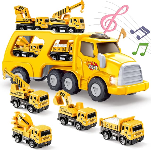 Imagen de EUCOCO Camion Giocattolo 5 in 1 per bambini 1-6 anni en OfertitasTOP