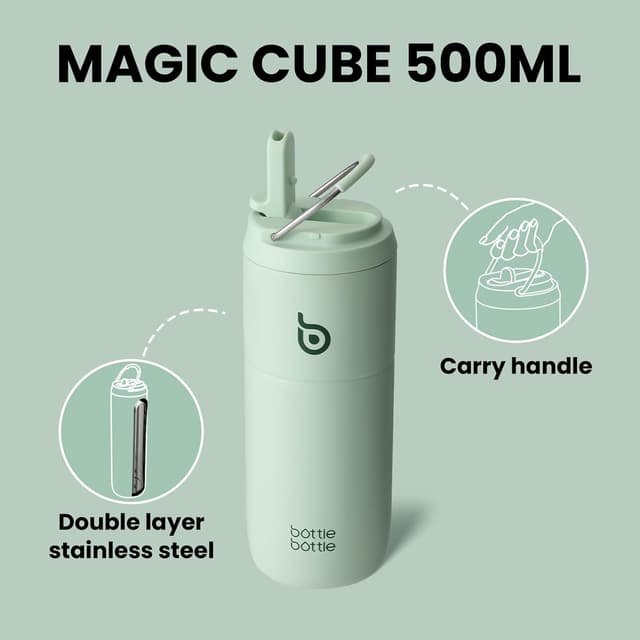 Detalle 1 de Generic BOTTLE BOTTLE 500ML insulated flask