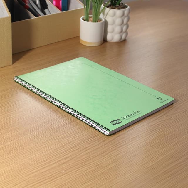 Detalle de Clairefontaine 3154Z – Lot de 10 cahiers à spirale Notemakers Europe A4 lignées (120 pages détachables)