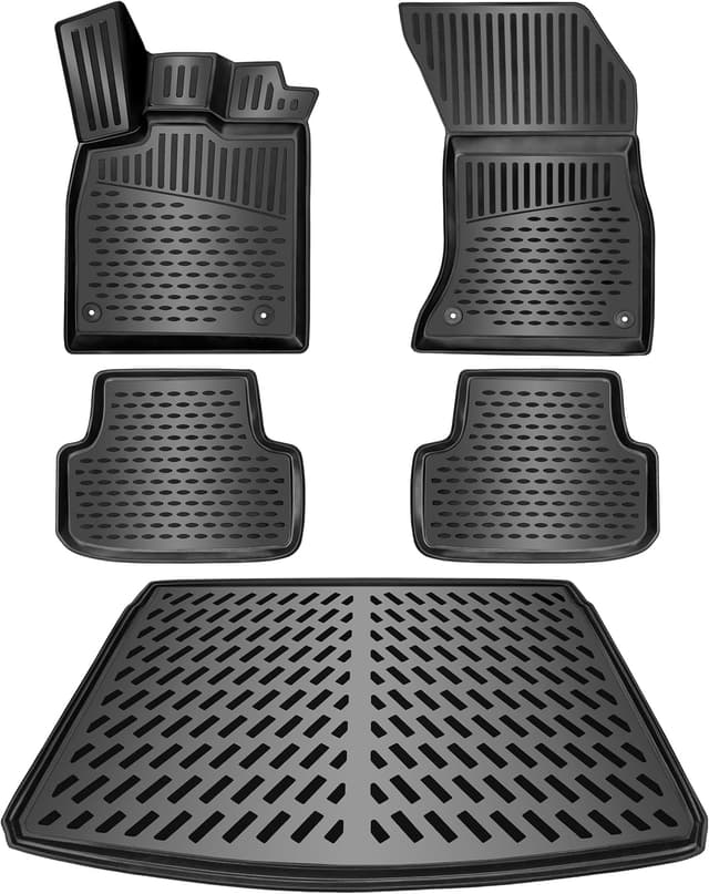 Imagen de ELMASLINE 3D Gummimatten Audi A4 B9 Avant 2015–2025 en OfertitasTOP