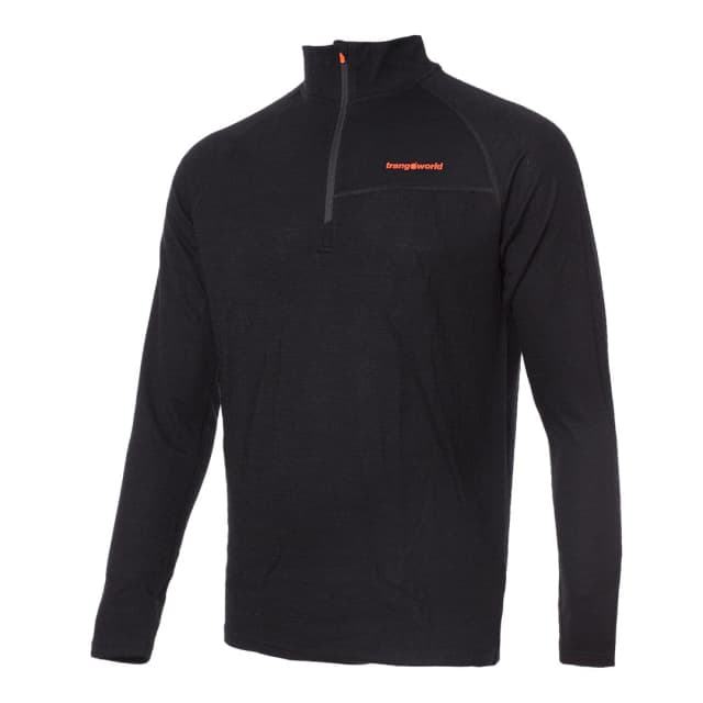 Detalle de Trangoworld Trx2 Wool Pro, pullover interior hombre