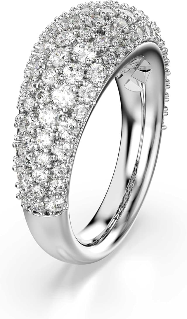 Thumbnail 1 de Anneau Swarovski Sublima Collection blanc, plaqué rhodium ⚙